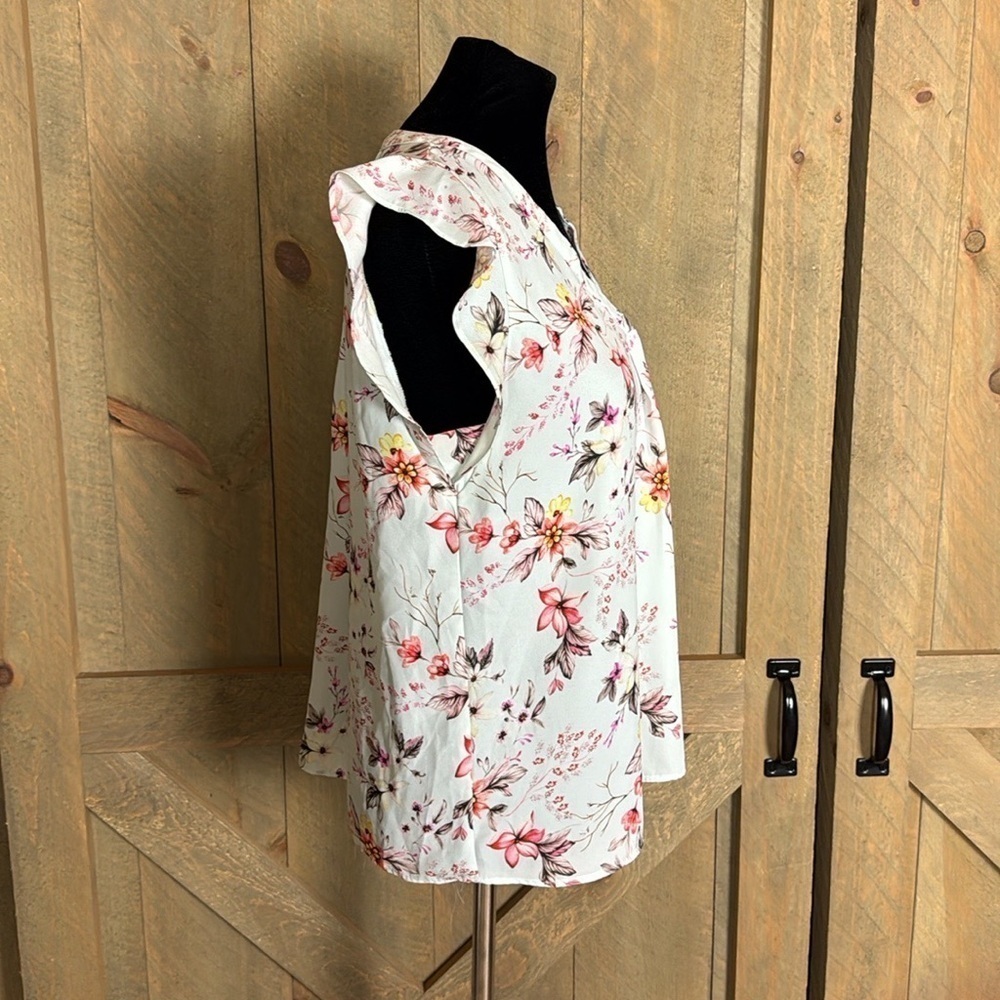 Tabitha Webb floral print blouse Size Large - Picture 5 of 9